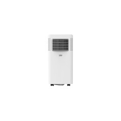Beko BP209C Mobile Air Conditioner - 65 dB, Powerful Cooling, Sleek White Design